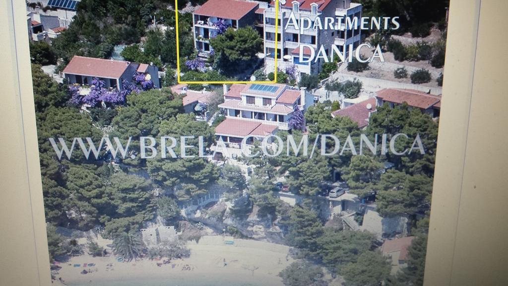 Apartment Danica Brela Dış mekan fotoğraf